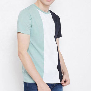 Service OEM T-shirt à manches courtes pour homme, style streetwear, nouvelle mode, 100% coton tricoté, vêtements d'été, fournisseur au Pakistan - Product Image 1