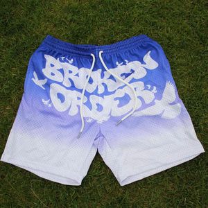 High Quality Custom logo Printing Unisex <b>Men</b> Mesh Gym Running Boxing Sweat Beach Mesh <b>Shorts</b> - Product Image 2