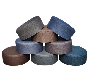 Haute qualité traditionnel hommes prière casquettes personnalisé Koofis mode islamique chapeaux modeste plaine musulman Kufi accessoire - Product Image 1