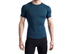 Sublimación Impreso Spandex Bjj Quick-Dry Men Compression Shirt Top Raglan Sleeve Sports Capa base Running Dry Rash Guard Amano - Product Image 4