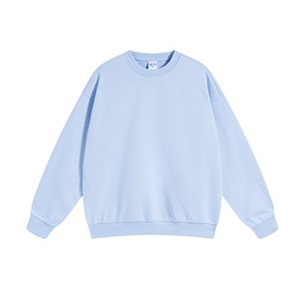 เสื้อสเวตเชิ้ตฮิปฮอปปักโลโก้แบบกำหนดเอง ผ้าฝ้ายเฟรนช์เทอร์รี่ ระบายอากาศได้ดี กันยับ ทรงโอเวอร์ไซส์ สำหรับผู้ชาย เหมาะสำหรับฤดูใบไม้ร่วง - Product Image 4