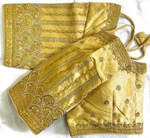 Blusa moderna con paterrn abierto, blusa de seda suave, hermoso nudo listo para usar, blusas y camisas modestas de verano formales - Product Image 3