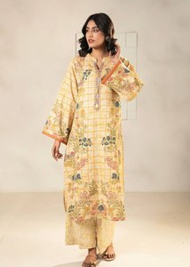 2025 indien pakistanais suisse pelouse brodé Salwar Kameez vente chaude vêtements de fête pour adultes robe tissée à la main - Product Image 6