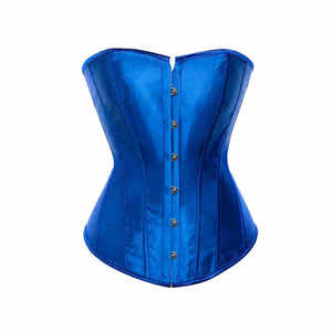 Corsé gótico victoriano sobre el busto para mujer, corpiño con cordones, corsé Korsett deshuesado, lencería Sexy, moldeadores de ropa interior para mujer - Product Image 2