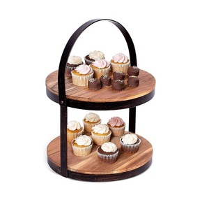 Handmade Wooden <b>Cake</b> <b>Stand</b> For Elegant Tablescapes Adding Natural Charm To Dessert And Food Display - Product Image 6