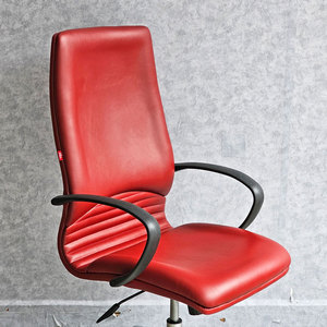 HOM1020-1 Ergonomic High-Back Swivel <b>Chair</b> PU Leather Adjustable Headrest Classic Contemporary for Home Office Workshop Hospital - Product Image 5