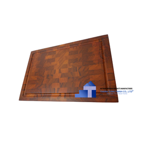 Planches à découper en bois de teck naturel les plus vendues Blocs à découper en bois pour ustensiles de cuisine Vente en gros du Vietnam - Product Image 1