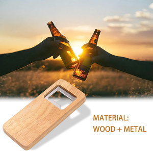 Abrebotellas de madera Premium con montaje en pared Precio competitivo - Product Image 3