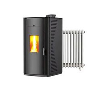 Meilleures ventes de poêle à granulés automatique en plastique avec alimentation en granulés, chauffage à eau chaude, design moderne, contrôlé par WIFI, Hydro Pellet - Product Image 1