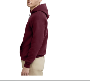 Pull à capuche en coton tricoté, vêtements de travail épais, sweats à capuche décontractés avec logo unisexe pour hommes, vente en gros - Product Image 1