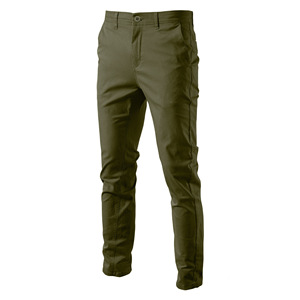 Drops hipping New Casual Baumwoll hose Männlich Solid Slim Fit Gerade Lange Hosen Mode Klassische Business hose für Männer - Product Image 3