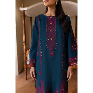 Bohemian <b>Sequin</b> Embroidered <b>Top</b> & Trouser Set for Spring-Summer-BIC-3461 - Product Image 5