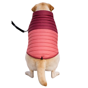 PuffShield Winter Jacket Red Quilted <b>Dog</b> <b>Coat</b> <b>Warm</b> Lightweight Puffer Vest For Small Medium Large <b>Dogs</b> Cold Weather - Product Image 2
