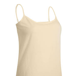 Beige Cotton Slip <b>Petticoat</b> <b>Dress</b> - Product Image 2