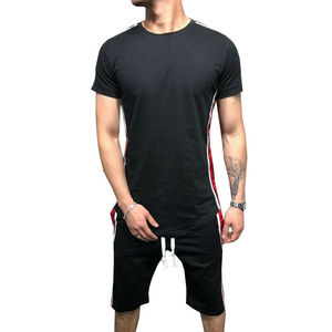 2025 Latest Design Premium Quality Eco-Friendly 100% Cotton Men's <b>Twin</b> <b>Set</b> Wholesale Customized Size and Color Options - Product Image 4