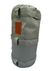 Chaqueta de aislamiento térmico de fibra de vidrio personalizada, cubierta de tubos de calefacción eléctrica reutilizable que ahorra energía - Product Image 2