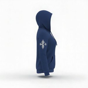 Sweat à capuche pour femme de qualité supérieure, 100% coton, polaire, 300g, séchage rapide, respirant, décontracté, pour l'hiver - Product Image 4