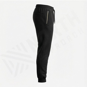 2025 Wholesale Custom Logo <b>Polyester</b> Vintage Washed Sweatpants Pocket Men's Sweatpants Customized Color Premium Quality <b>Joggers</b> - Product Image 3
