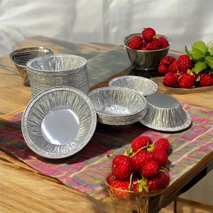 Usine vietnamienne Vente en gros Oeuf rond Plateaux en aluminium pour l'emballage alimentaire - Product Image 2