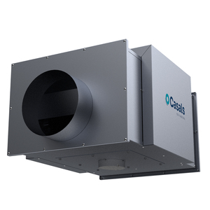 SBC-3 PLUS 125 EEC Low-profile <strong>inline</strong> Cabinet <strong>fan</strong> In Soundproof <strong>box</strong> With Circular Flanges, EC Motor, IP44 Class B Insulation; - Product Image 1