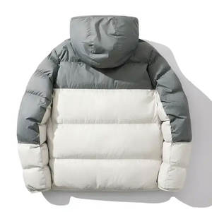 Wholesale Puffer <b>Jacket</b> Custom Logo OEM Printed High Quality Customized Winter <b>Jacket</b> for <b>Men</b> Bubble Puffer <b>Jacket</b> with Pockets - Product Image 2