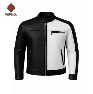 Blouson aviateur en cuir synthétique pour homme Bold Bull Dog Hiver 2025 100% original en polaire chaud fait à la main |   Décontracté | - Product Image 4