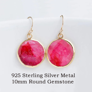 Wholesale 925 Sterling <b>Silver</b> <b>Drop</b> <b>Earrings</b> with Faceted Smoky Quartz Gemstone Gold Plating Wedding Jewelry Gift for Women - Product Image 4