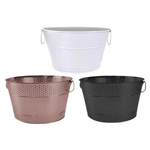 Hielera Grande de 5 Litros para Bar, Fiestas, Eventos, Decoración, Bebidas, Champán, Vino, Enfriador de Hielo, Blanco, Negro, Cobre - Product Image 1