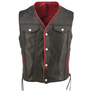 ชุดสูทเข้ารูปสำหรับผู้ชายเสื้อกั๊กหนังสีฟ้าสำหรับใส่ในฤดูหนาวไซส์ใหญ่พิเศษกันลม - Product Image 6