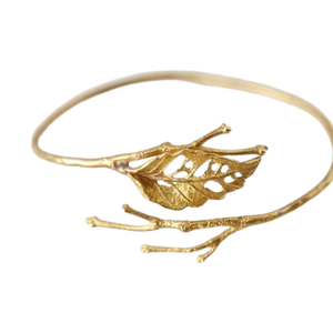 Rond de serviette élégant pour hôtels restaurant ustensiles de cuisine forme de feuille ronds de serviette décoratifs plaqués or - Product Image 1