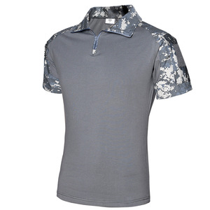 Camiseta Polo de Rendimiento Ripstop para Hombre, Transpirable, de Manga Corta, para Exteriores, Camuflaje, Ropa de Trabajo, Seguridad - Product Image 6