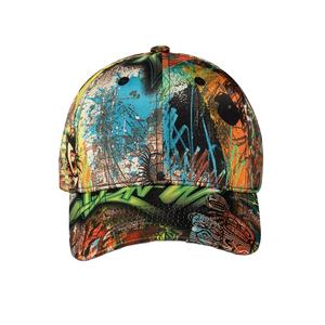 หมวกเบสบอลพิมพ์ซับลิเมชัน5แผงกันน้ำหมวกทรูเกอร์โฟมตาข่ายพร้อมโลโก้แบบกำหนดเอง - Product Image 2