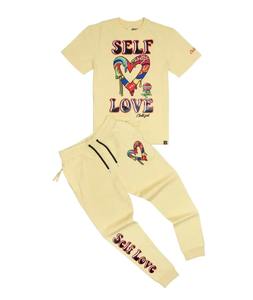 Vente en gros T-shirt et pantalon unisexe décontracté, T-shirt et pantalon personnalisés pour hommes - Product Image 4