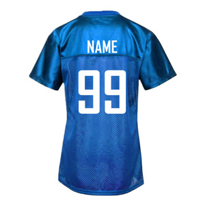 เสื้อฟุตบอลอเมริกันสั่งทำชื่อทีมและหมายเลขอเมริกันฟุตบอลสโมสรลีกเครื่องแบบแฟน - Product Image 1