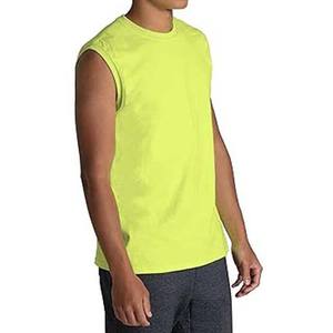 Chaleco deportivo informal con logotipo personalizado de secado rápido para hombre para entrenamiento físico y uso en el gimnasio - Product Image 5