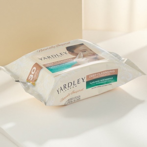 Uniquality Lingettes Nettoyantes Visage en Profondeur à l'Acide Hyaluronique, 30 Lingettes Démaquillantes - Product Image 2