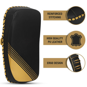 Produit durable Protection des mains épaisses Réglable Muay Thai Boxing Kicking Curve Pad Main Pieds Cible Poinçonnage Bouclier d'entraînement - Product Image 3