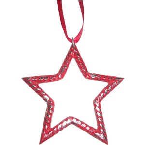 Venta al por mayor artículo decoración colgante DISEÑO DE Metal producto estándar superior alta calidad artesanía india Navidad nuevo diseño 2025 - Product Image 3
