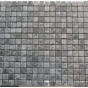 Mosaico Cuadrado de Mármol Pulido Multicolor de 8mm, Resistente al Agua, Ecológico, con 5 Años de Garantía, para Paredes Interiores Modernas y Baños - Product Image 3