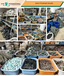 Lote al por Mayor de Piedras Preciosas Naturales de Malaquita Cabujón de Alta Calidad de 10x10 mm, Certificadas por el Fabricante - Product Image 2