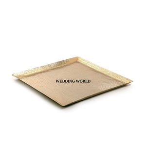 Meilleure vente plateau à chocolat en métal fait à la main de qualité supérieure plateau à chocolat décoratif de cuisine nickelé Ramadan - Product Image 6