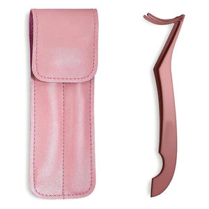 Aplicadores de pestañas de 10mm duraderos antiestáticos de acero inoxidable de alta calidad, pinzas de extensión de pestañas con volumen de pestañas, Punta puntiaguda - Product Image 2