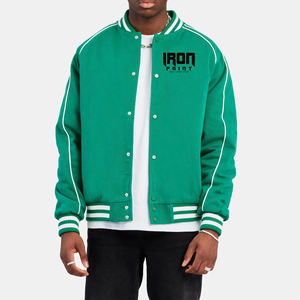 Chaquetas Varsity Bordadas Personalizadas Más Vendidas, Tela de Alta Calidad, MOQ Bajo, Último Diseño, Chaqueta de Invierno - Product Image 2