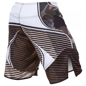 Shorts de MMA personnalisés par sublimation, entraînement de combat, grappling, boxe, vêtements de sport, légers, extensibles, respirants, fitness pour hommes, lavés - Product Image 5