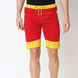 Gran oferta en pantalones cortos de gimnasio informales sólidos de algodón 100% para hombre, fáciles de usar, transpirables, de secado rápido, duraderos, último diseño - Product Image 2