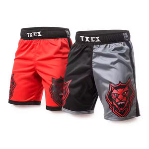 กางเกงต่อยมวยขาสั้น MMA กางเกงขาสั้นผ้าโพลีเอสเตอร์พิมพ์ลายดิจิทัลขนาดพลัสไซส์ปี2025 - Product Image 4