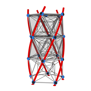 Serie de cuerdas, equipo de juego al aire libre para la venta equipo para aventura de cuerdas al aire libre RDR312 - Product Image 1