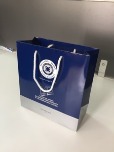 Sacs de transport personnalisés imprimés en offset, écologiques, recyclables et élégants pour l'emballage de boutiques (vente en gros) - Product Image 2