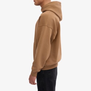Venta al por mayor de alta calidad de encargo del logotipo de sudaderas con capucha 100% algodón de peso pesado polar en blanco de gran tamaño de talla grande sudaderas con capucha para los hombres - Product Image 4
