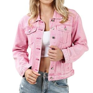 New Fashion Women Denim Jackets 100% Cotton Reversible Waterproof Factory Direct <b>Sale</b> Best Price BY HI 2026 - Product Image 5